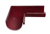 Угол желоба внутренний 90° Grand Line 125 мм RAL 3005 Красное вино – Купить оптом и в розницу