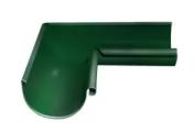 Угол желоба внутренний 90° Grand Line 125 мм RAL 6005 Зеленый мох – Купить оптом и в розницу