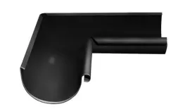 Угол желоба внутренний 90° Grand Line 125 мм RAL 9005 Черный. Цена: 1233 руб. Артикул: GrandLine-VOD-011