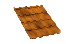 Металлочерепица Трамонтана-SL CLOUDY 0.5 мм Anticato Терракотовый. Цена: 863 руб. Артикул: tramont_02-sl