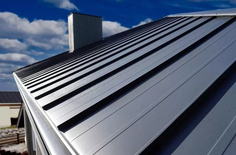 Двойной стоячий фальц Line Grand Line Rooftop Matte Стальной Бархат 0.5 мм RR 32 Темно-коричневый купить в краснодаре