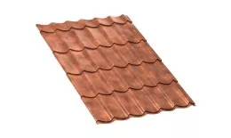 Металлочерепица Ламонтерра-XL CLOUDY 0.5мм Anticato Терракотовый. Цена: 822 руб. Артикул: monmax7
