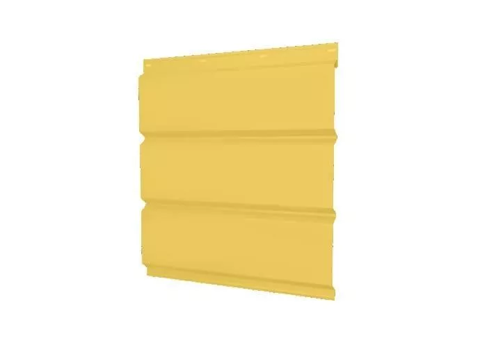 Софит металл GL без перфорации РЕ 0,45 мм RAL 1018 цинково-желтый купить в краснодаре