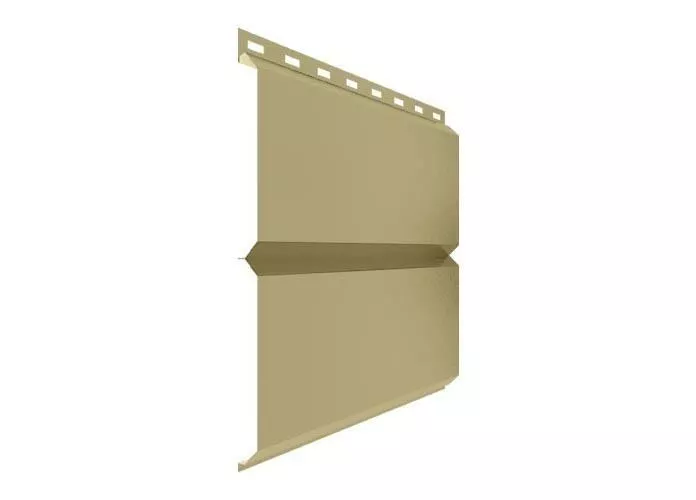 Металлический сайдинг Металл Профиль Lбрус PE 0,45 мм RAL 1014 Слоновая кость купить в краснодаре