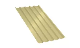 Профнастил МП35 A NormanMP 0,5 мм RAL 1014 Слоновая кость. Артикул: MP35ANMP-1014