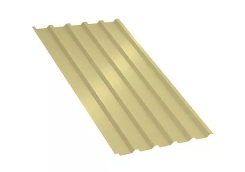 Профнастил МП35 B Полиэстер 0,45 мм RAL 1014 Слоновая кость купить в краснодаре