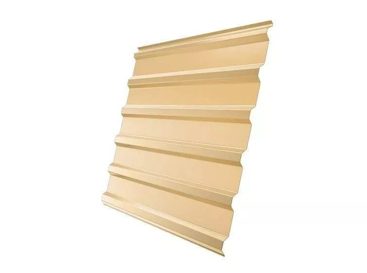 Профнастил Grand Line С20 R Drap 0,45 мм RAL 1014 Слоновая кость купить в краснодаре