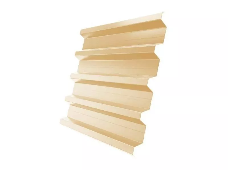 Профнастил Grand Line Н60 R Полиэстер 0,7 мм RAL 1014 Слоновая кость купить в краснодаре