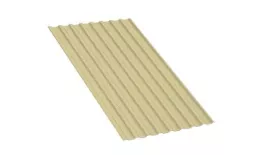 Профнастил МП20 A NormanMP 0,5 мм RAL 1014 Слоновая кость. Артикул: MP20ANMP-1014