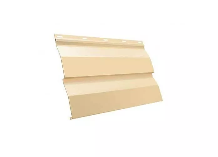 Металлический сайдинг Grand Line Корабельная доска PE 0,45 мм RAL 1014 Слоновая кость купить в краснодаре