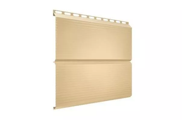 Металлический сайдинг Grand Line ЭкоБрус Гофр Drap 0,45 мм RAL 1014 Cлоновая кость купить в краснодаре