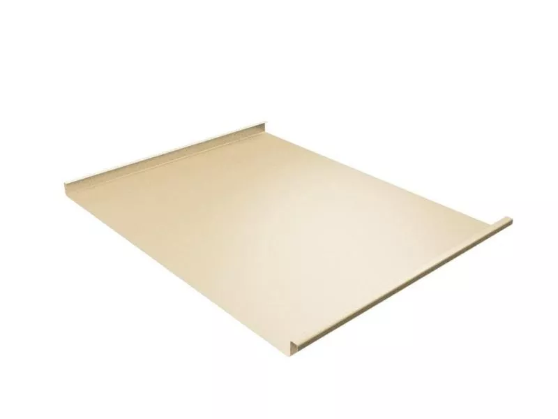 Двойной стоячий фальц Grand Line Drap 0.45 мм RAL 1014 Слоновая кость купить в краснодаре