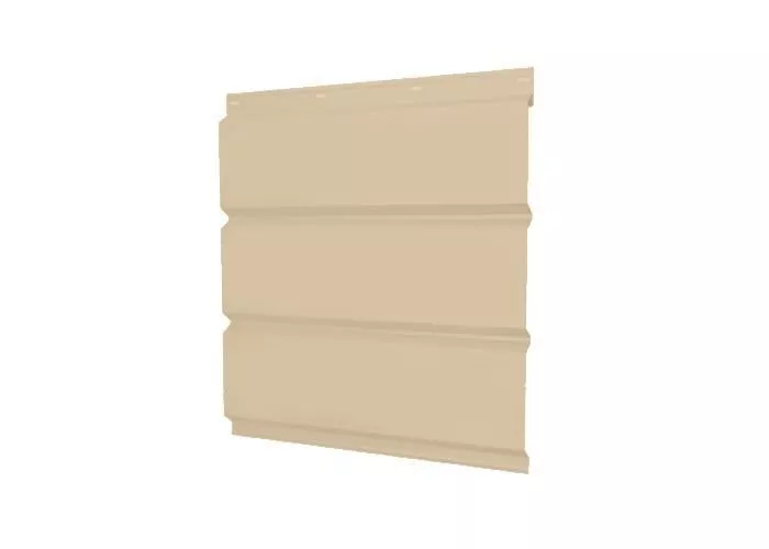 Софит металл GL без перфорации РЕ 0,4 мм RAL 1014 слоновая кость купить в краснодаре