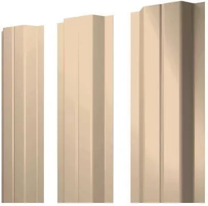 Штакетник Grand Line П -образный B 0,5 Satin RAL 1015 Светлая слоновая кость купить в краснодаре