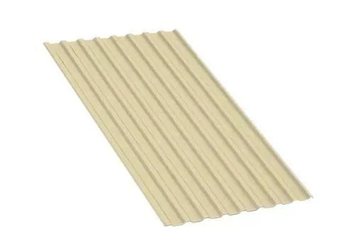 Профнастил МП20 R NormanMP 0,5 мм RAL 1015 Светлая слоновая кость купить в краснодаре