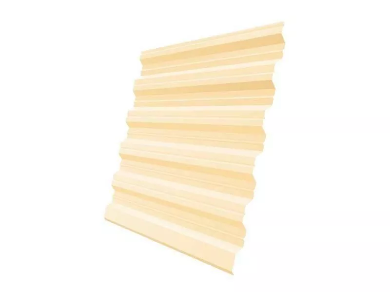 Профнастил Grand Line НС35 R Satin 0,5 мм RAL 1015 Светлая слоновая кость купить в краснодаре