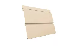 Металлический сайдинг Grand Line Квадро Брус PE 0,45 мм RAL 1015 Светлая слоновая кость. Цена: 722 руб. Артикул: GrandLine-MS933