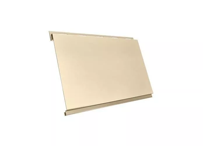Металлический сайдинг Grand Line Вертикаль Классик Satin 0,5 мм RAL 1015 Cветлая слоновая кость купить в краснодаре