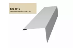 Нащельник (для калиток и ворот) 25х35 жалюзи Milan, Tokyo 0,5 Satin с пленкой RAL 1015 (L1,68) GL. Цена: 153 руб. Артикул: 28141