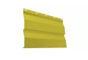 Металлический сайдинг Металл Профиль Корабельная доска NormanMP 0,5 мм RAL 1018 Цинково-желтый – Купить оптом и в розницу