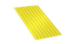 Профнастил МП20 A NormanMP 0,5 мм RAL 1018 Цинково-желтый. Артикул: MP20ANMP-1018
