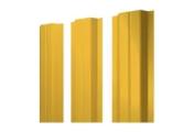 Штакетник Grand Line П -образный А 0,45 PE RAL 1018 Цинково-желтый – Купить оптом и в розницу