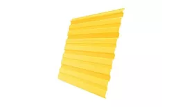 Профнастил Grand Line С10 R Полиэстер 0,45 мм RAL 1018 Цинково-желтый. Цена: 658 руб. Артикул: profGL-pe4518