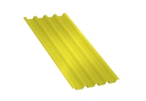 Профнастил Н60 A Полиэстер 0,7 мм RAL 1018 Цинково-желтый купить в краснодаре