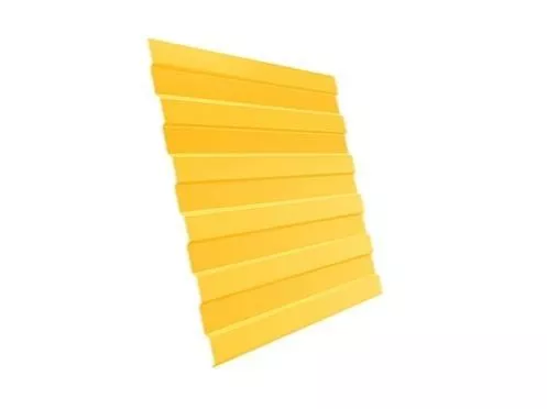 Профнастил Grand Line С8 A Полиэстер 0,45 мм RAL 1018 Цинково-желтый купить в краснодаре