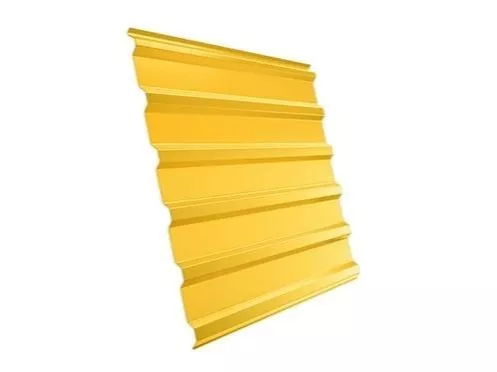 Профнастил Grand Line С20 A Полиэстер 0,45 мм RAL 1018 Цинково-желтый купить в краснодаре