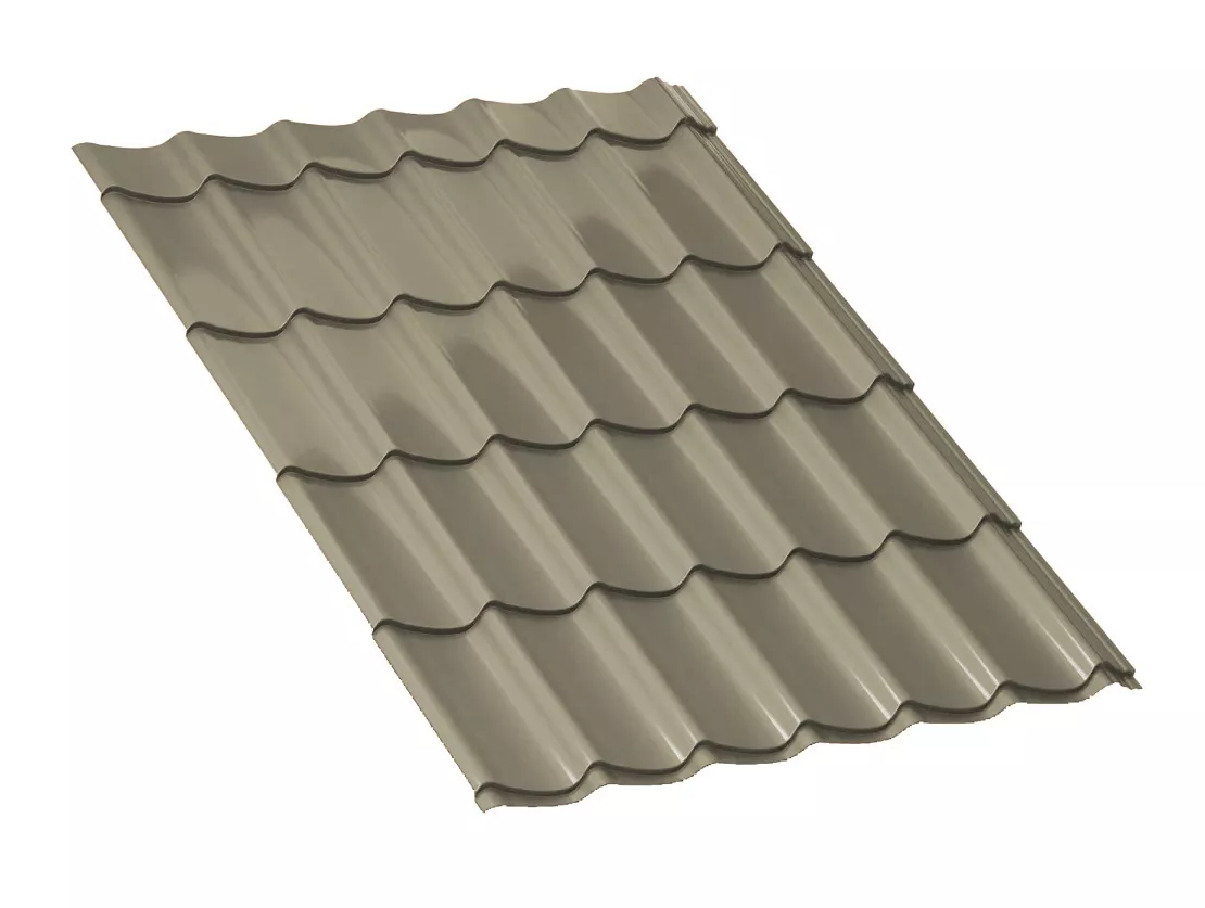 Металлочерепица Ламонтерра-Х Полиэстер 0.45 мм RAL 1035 Бежевый жемчуг купить в краснодаре