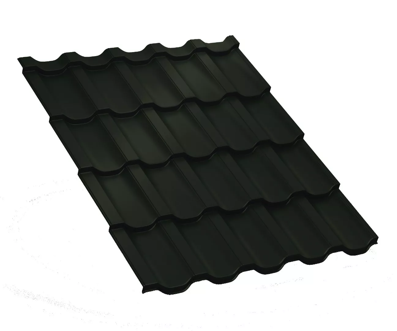 Металлочерепица Трамонтана-XL PURETAN 0,5 мм RR 23 Темно-серый купить в краснодаре