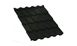 Металлочерепица Трамонтана-S PURETAN 0.5 мм RR 11 Элегантный зеленый. Артикул: tramont_05