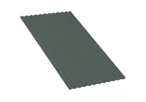 Профнастил МП18 B PURETAN 0,5 мм RR 11 Элегантный зеленый купить в краснодаре