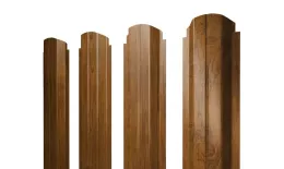 Штакетник Grand Line П-образный А фигурный 0,45 Print Elite Golden Wood Золотой Дуб. Цена: 155 руб. Артикул: Pobr_Krug_27