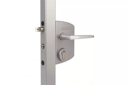 Замок LAKQ 6060 U2L корпус металлический, с ручками из алюминия, зеленый RAL 6005 Blister GL купить в краснодаре