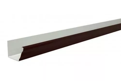 Желоб прямоугольный Vortex 127мм 3м Grand Line RR 32 Темно-коричневый купить в краснодаре