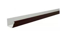 Желоб прямоугольный Vortex 127мм 3м Grand Line RR 32 Темно-коричневый. Цена: 876 руб. Артикул: GrandLine-VOD-52