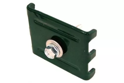 Крепление Скоба и саморез 5,5х32 RAL 6005 GL купить в краснодаре