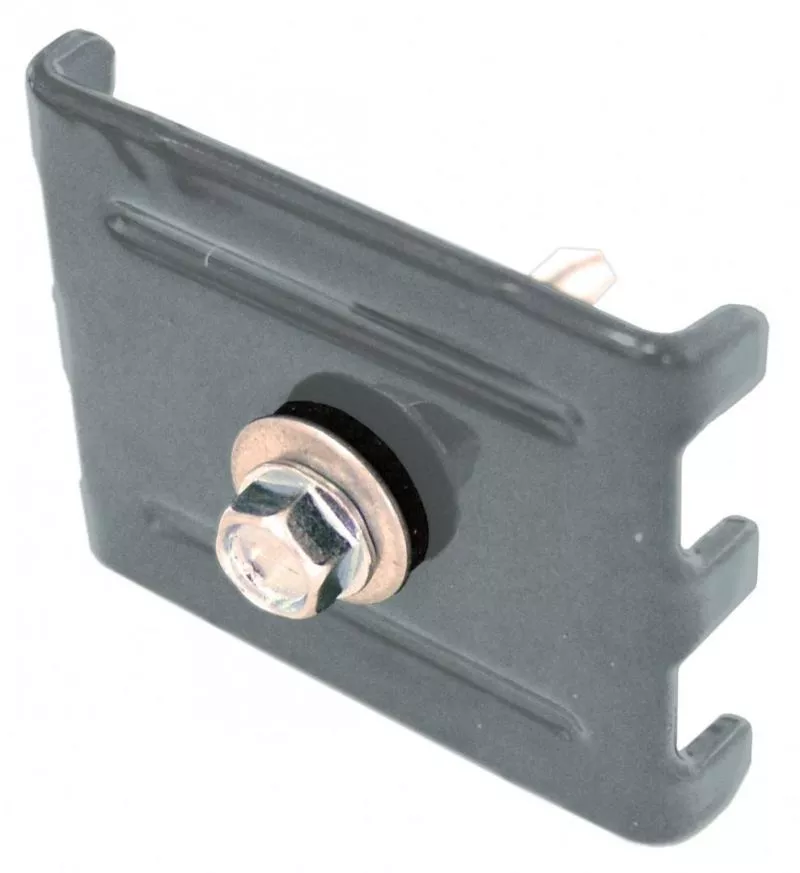 Крепление Скоба и саморез 5,5х32 RAL 7040 GL купить в краснодаре