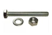 Крепление болт М12х100, шайба,гайка к винтовой опоре с фланцем GL – Купить оптом и в розницу