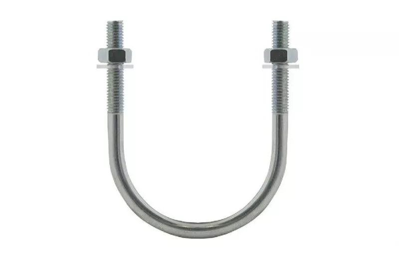 Штанга М12х160 мм оцинкованная U-образная с гайками и шайбами купить в краснодаре