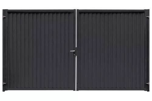 Ворота Estet 2,0х3,6 RAL 7024 GL купить в краснодаре