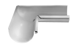 Угол желоба внутренний Grand Line Vortex 90° 127 мм RAL 9003 (полиэстер). Цена: 625 руб. Артикул: GrandLine-metvod_110