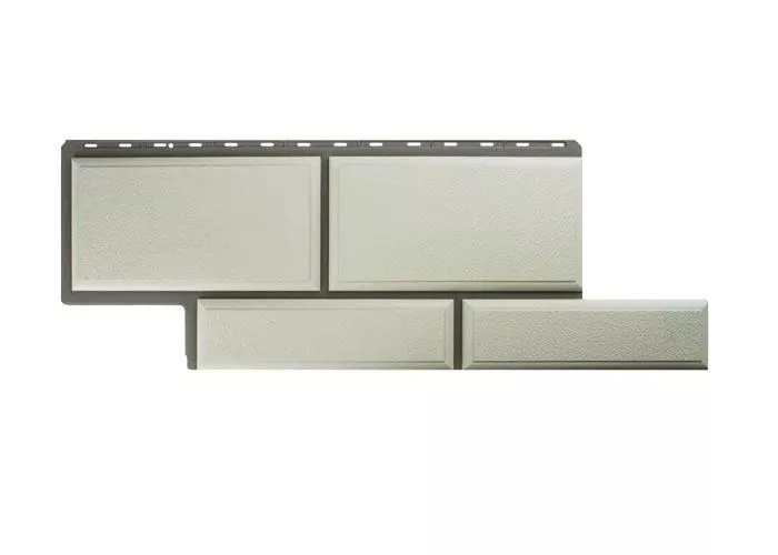 Фасадные панели Альта-Профиль Камень Флорентийский Белый купить в краснодаре