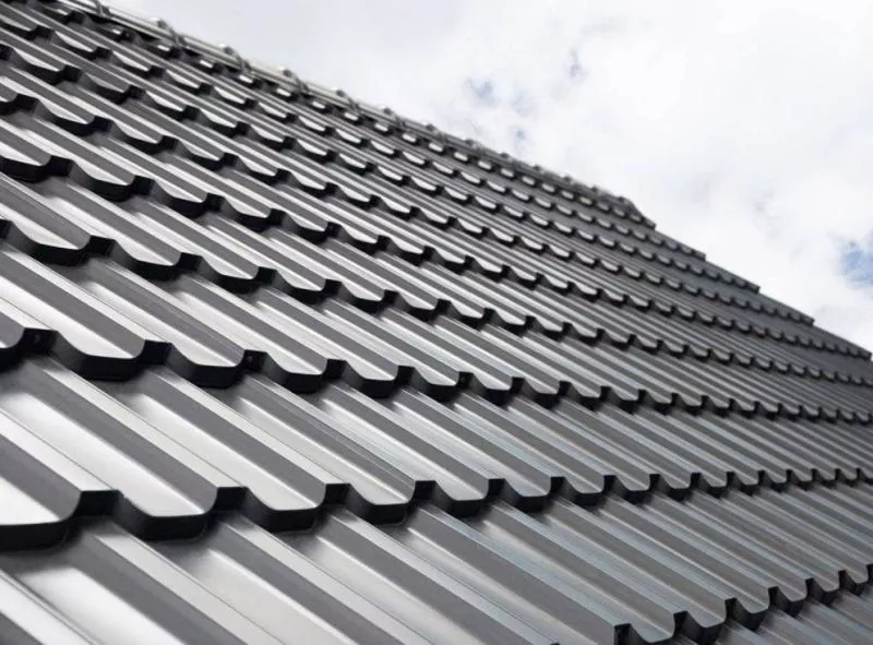 Металлочерепица Трамонтана-S PURMAN 0.5 мм Tourmalin Светло-зеленый металлик купить в краснодаре