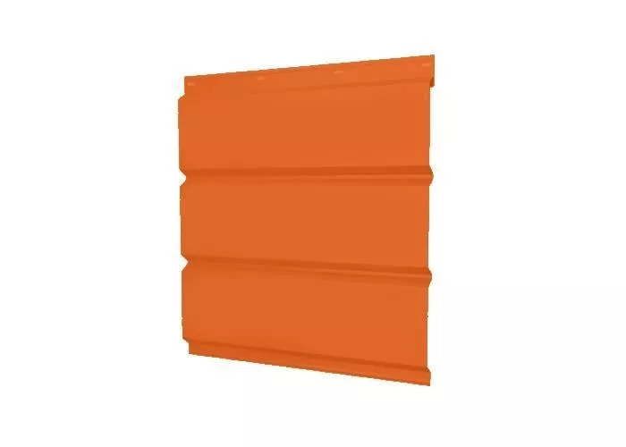 Софит металл GL без перфорации РЕ 0,45 мм RAL 2004 оранжевый купить в краснодаре