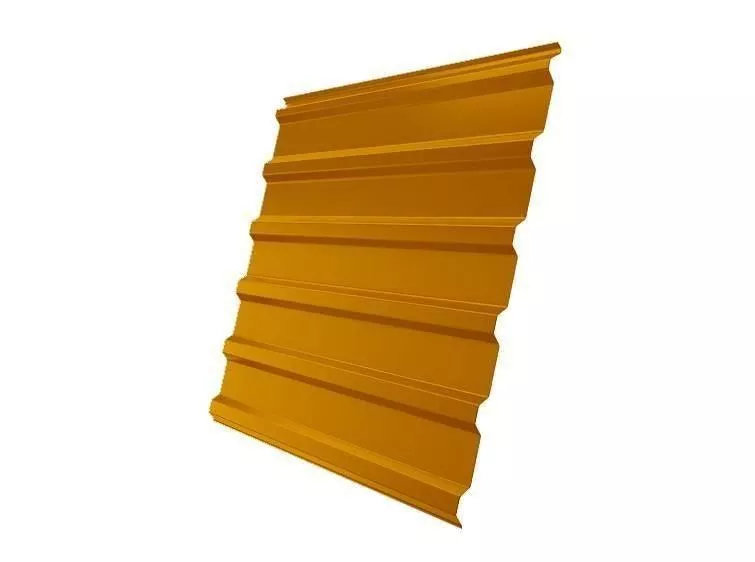Профнастил Grand Line С20 R Полиэстер 0,45 мм RAL 2004 Оранжевый купить в краснодаре