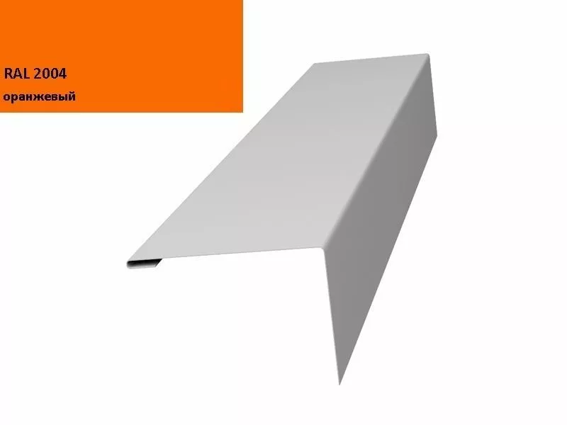 Нащельник (для калиток и ворот) 25х35 жалюзи Milan, Tokyo 0,45 PE с пленкой RAL 2004 (L1,68) GL купить в краснодаре