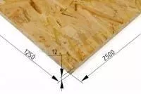 Плита OSB-3 Талион 12мм купить в краснодаре